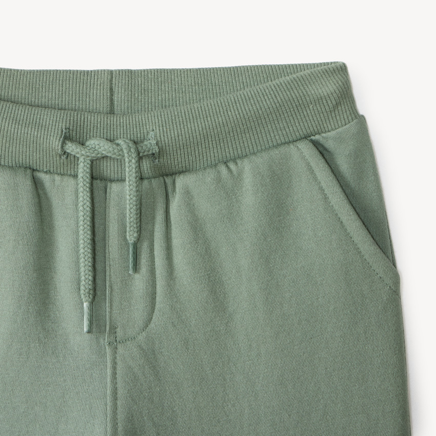 Joggingset voor babyjongens van fleecemateriaal met een fantasieprint 
