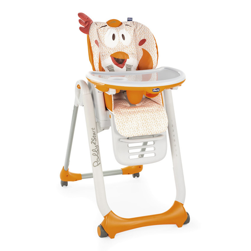 Chaise haute réglable Polly2Start - Fancy Chicken 