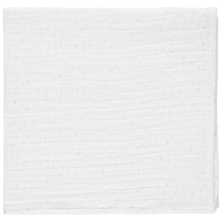 Lange en gaze de coton pour bébé garçon 