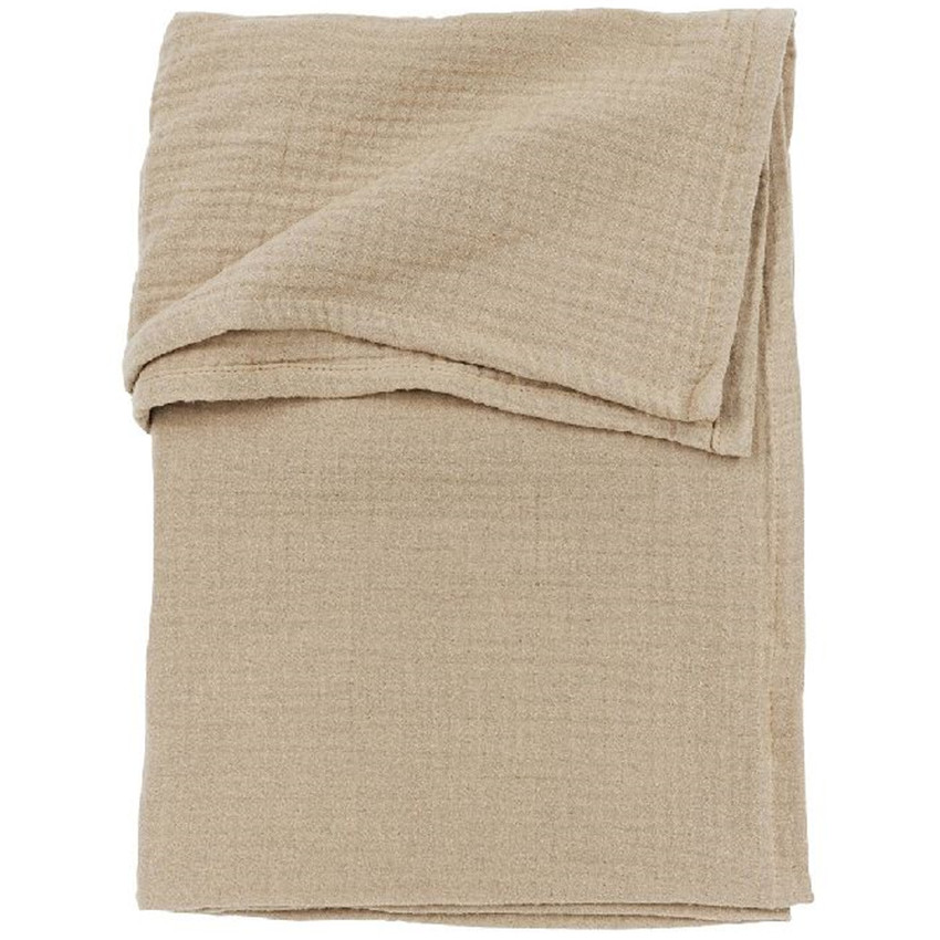 Drap Mousseline prélavée - Sand - 100x150 cm 