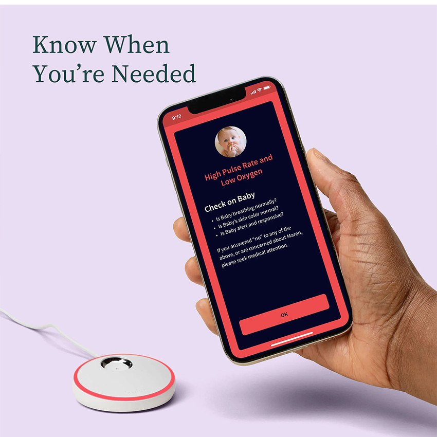 Dream Sock moniteur de sommeil Appli Gsm Wi-Fi Mint 