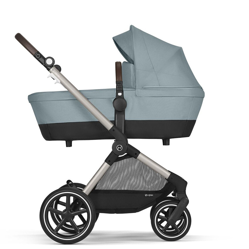 Kinderwagen Eos Lux Taupe 2-in-1 Sky Blue 