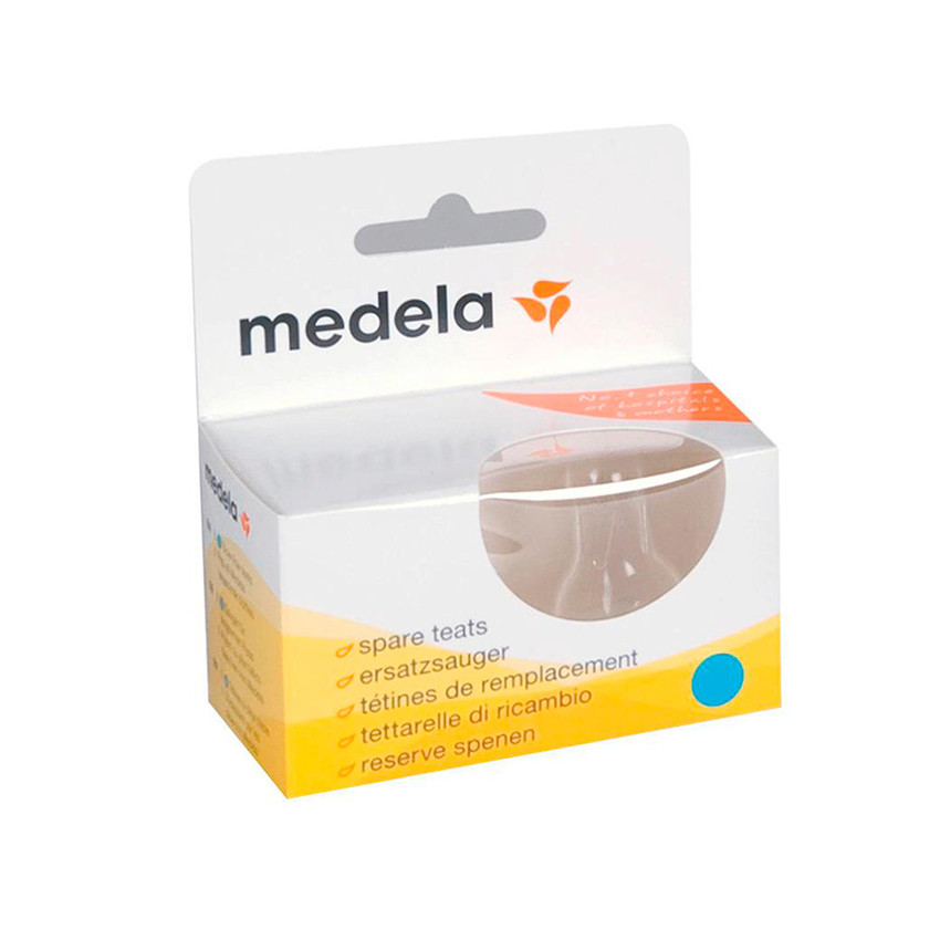 Lot de 2 tétines débit moyen 