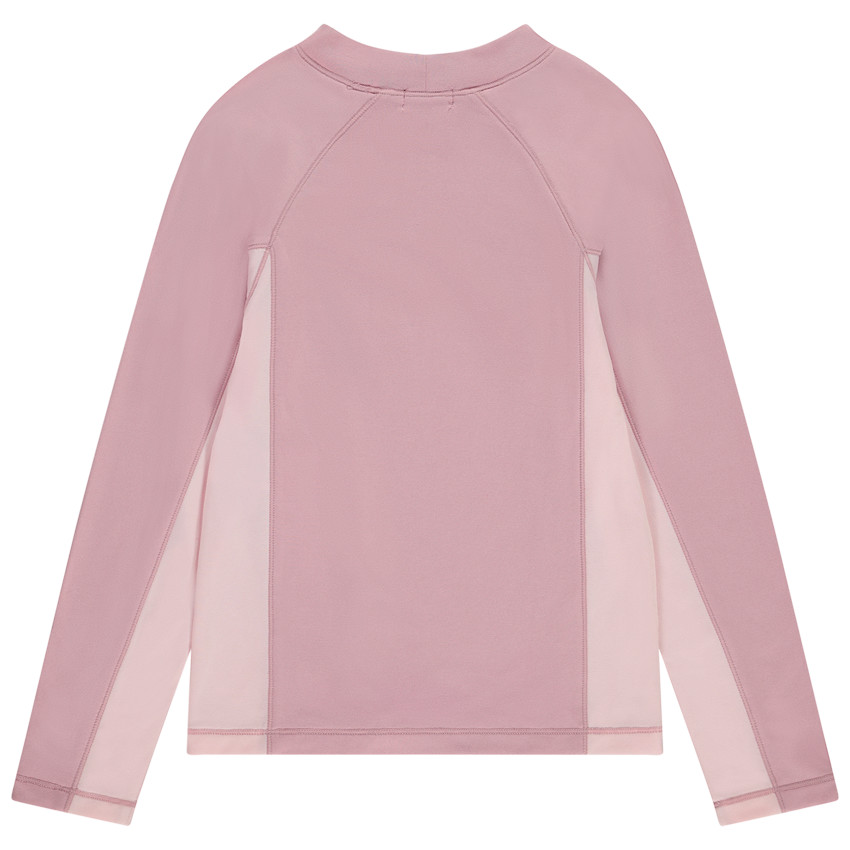 Ondertrui met hoge kraag en glinsterende bergprint voor meisjes 