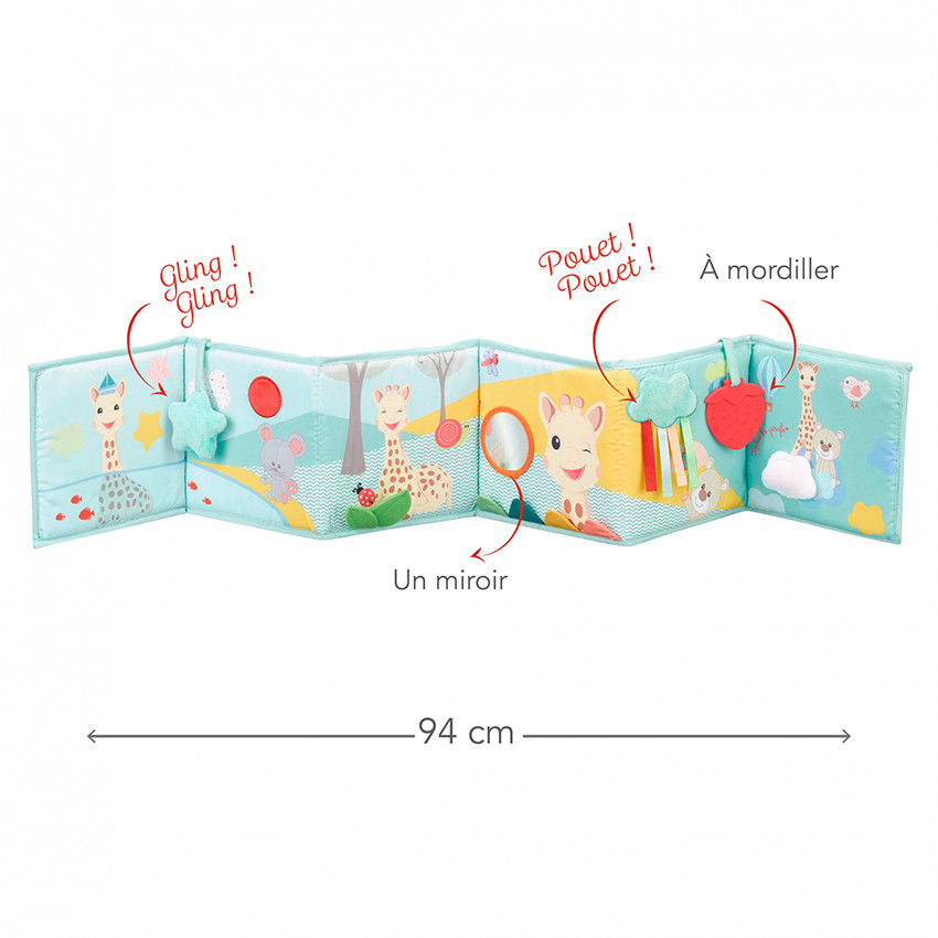 Livre d'éveil dépliable  