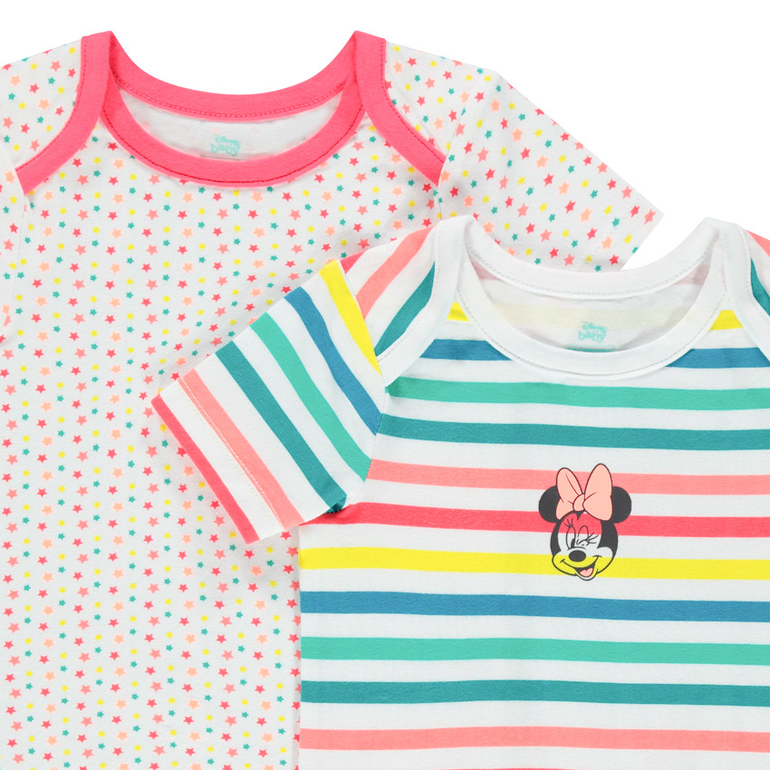 Set van 5 body’s met korte mouwen en Minnie-print (Disney) 