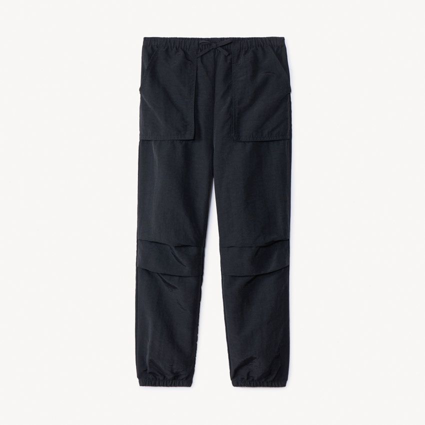 Cargo broek van stof met parachute-effect voor meisjes 