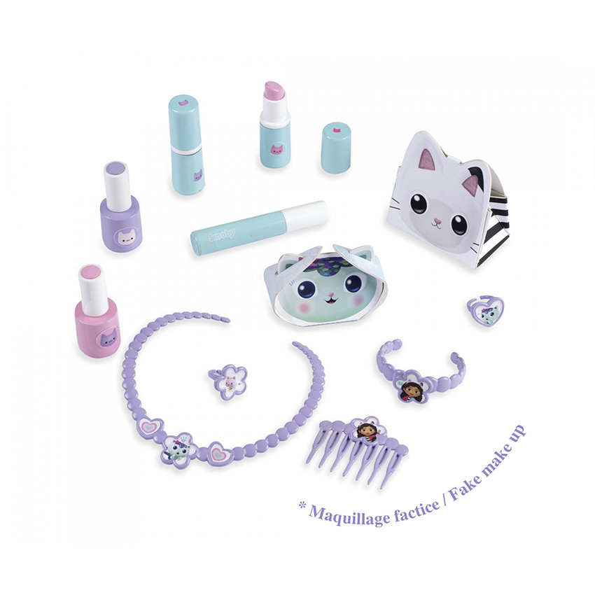 Coiffeuse 2-en-1 avec tabouret Gaby et la maison magique 3ans+ 