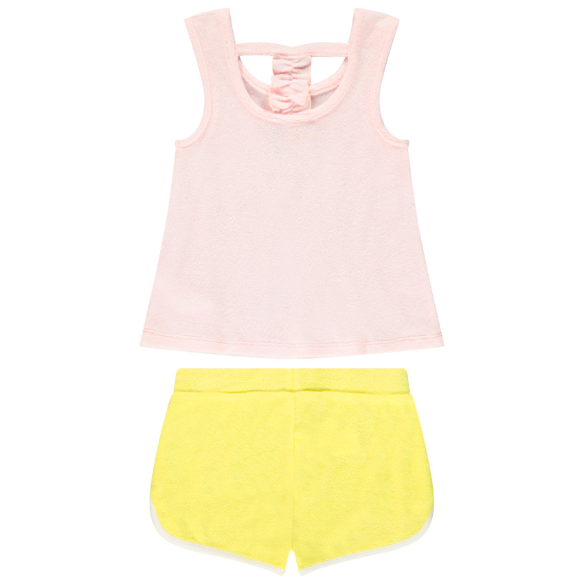 Strandset van badstof voor meisjes 