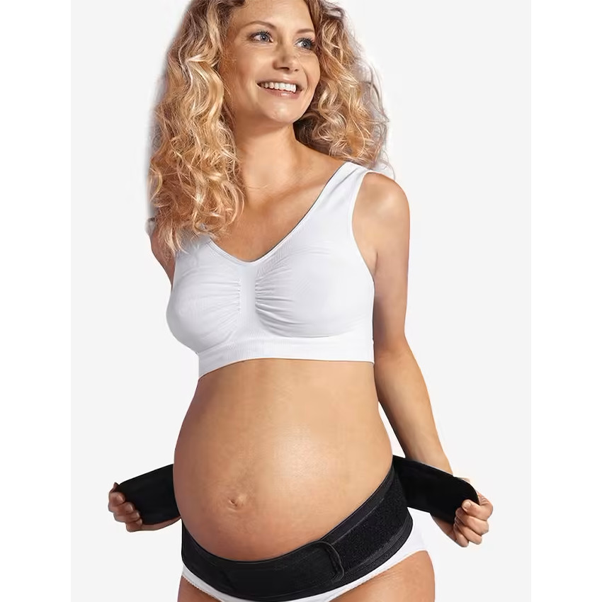 S/M - Verstelbare buikband - Zwart 