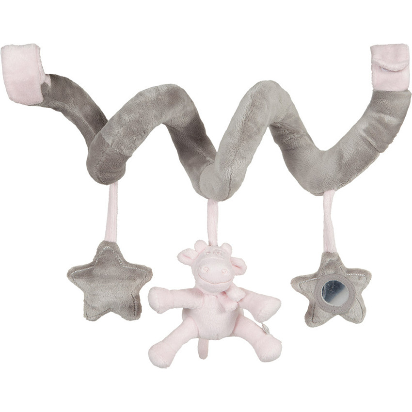 Spirale d'activites Poudre etoiles rose 