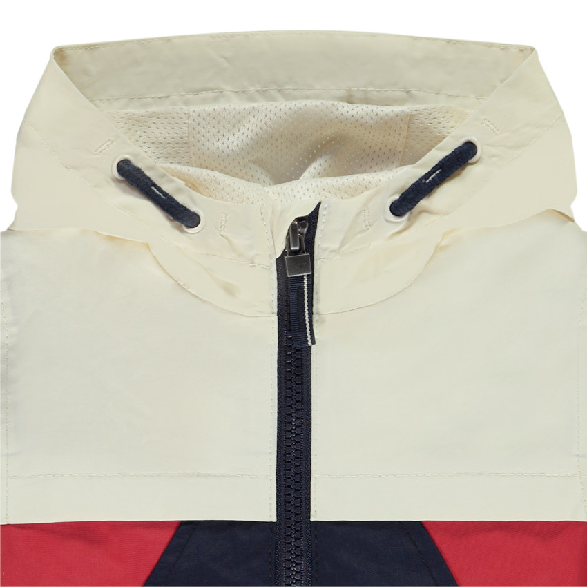 Coupe-vent retro effet color block pour bébé garçon 