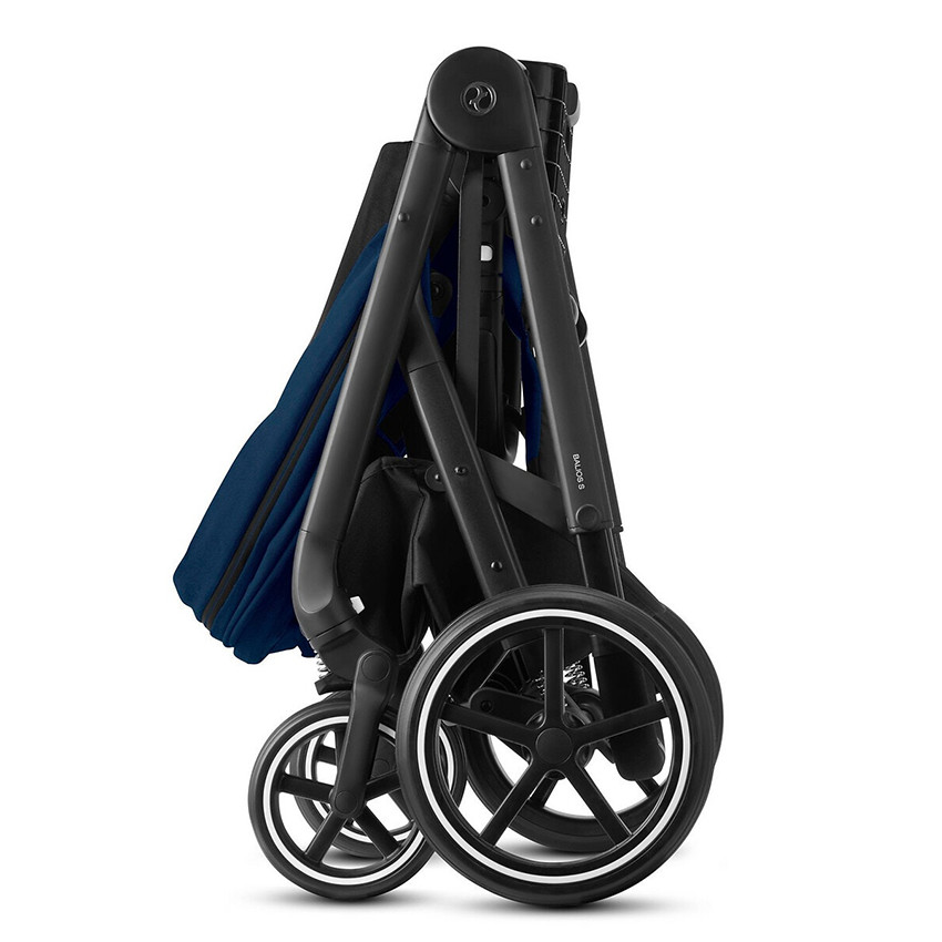 Poussette Balios S Lux - Châssis noir/Soho Grey 