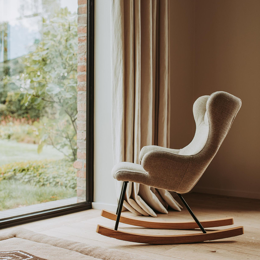 Fauteuil enfant Rocking Chair De Luxe Cream 