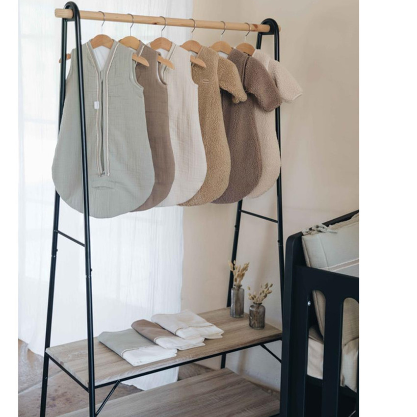 Laken + sloop bed 100x150cm Avocado  