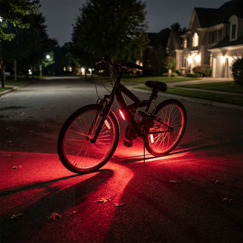 Éclairage barre cadre vélo GoBrightz Multicolore 