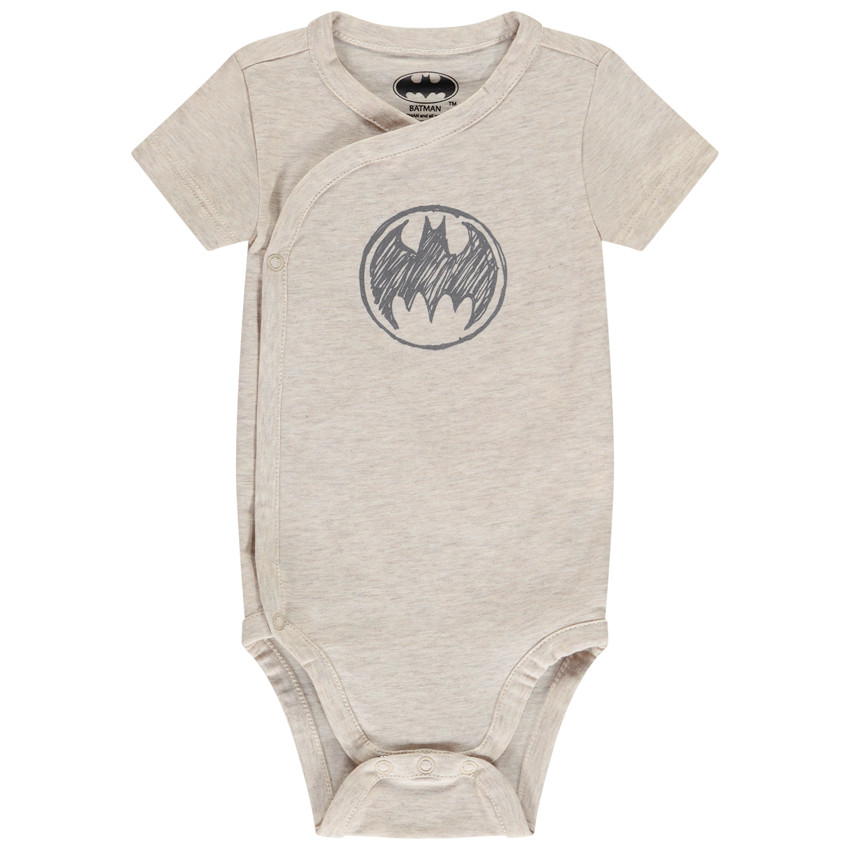 Set van 3 korte mouwen bodies Batman voor jongensbaby 