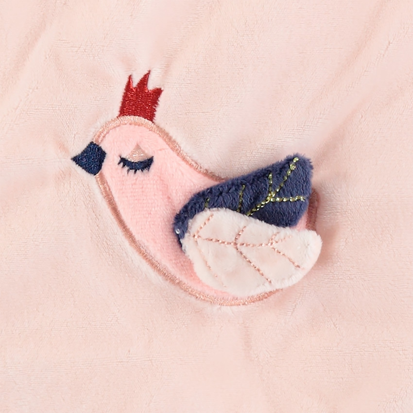 Tapis d'éveil en velours avec éléments en relief 