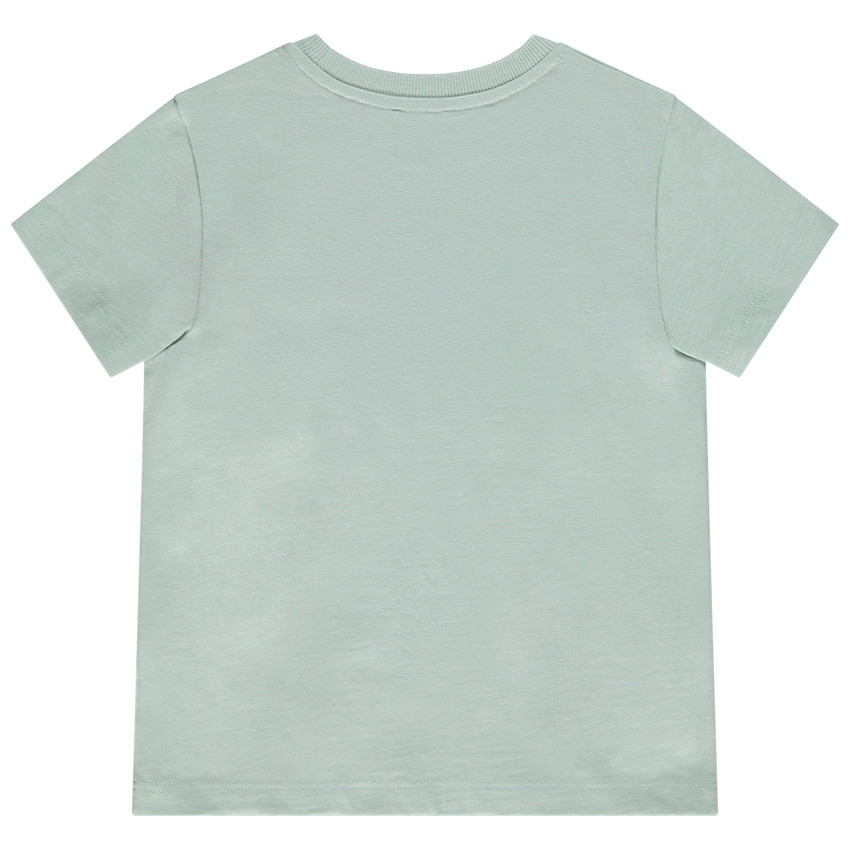 T-shirt manches courtes en jersey avec lettres bouclette pour garçon 