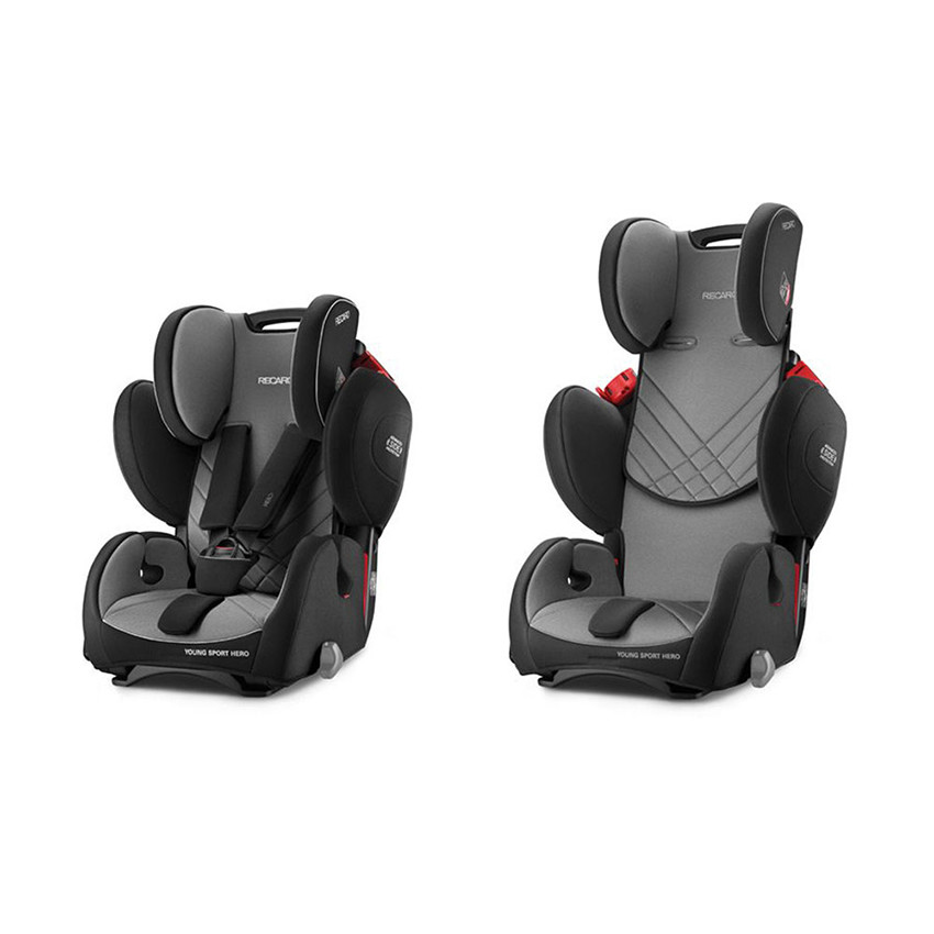 Siège-auto Young Sport Hero groupe 1/2/3 Prime Mat Black 