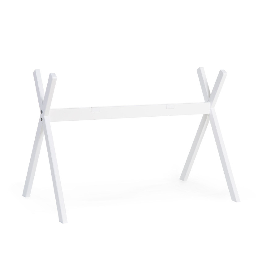 Support de couffin Moïse 2 en 1 Tipi blanc 
