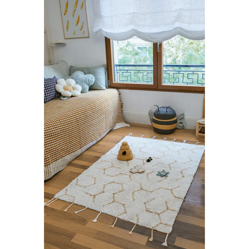 Tapis d'éveil lavable Pollination voyage des abeilles jeux inclus 