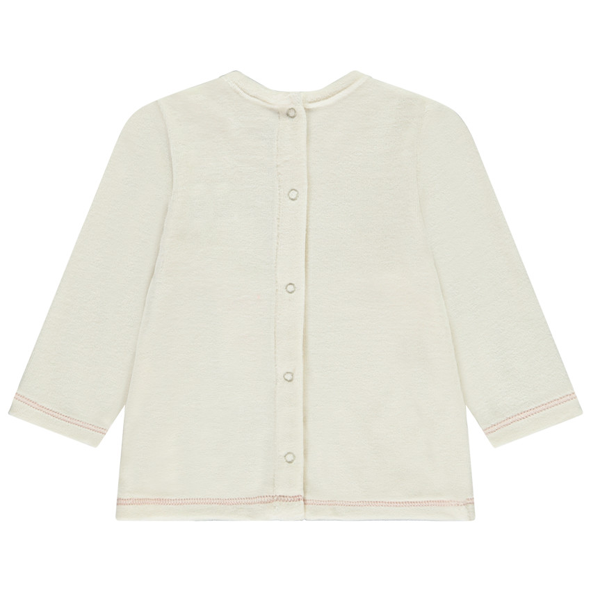 Pyjama 2 pièces Minnie Disney pour bébé fille avec finitions différentes selon l'âge 