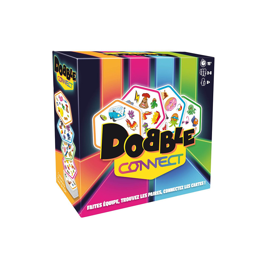 Jeu de cartes Dobble Connect  