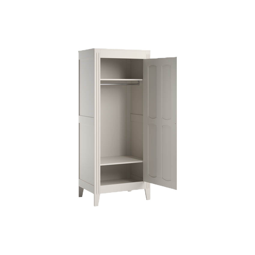 Armoire 1 porte Milenne - Blanc 