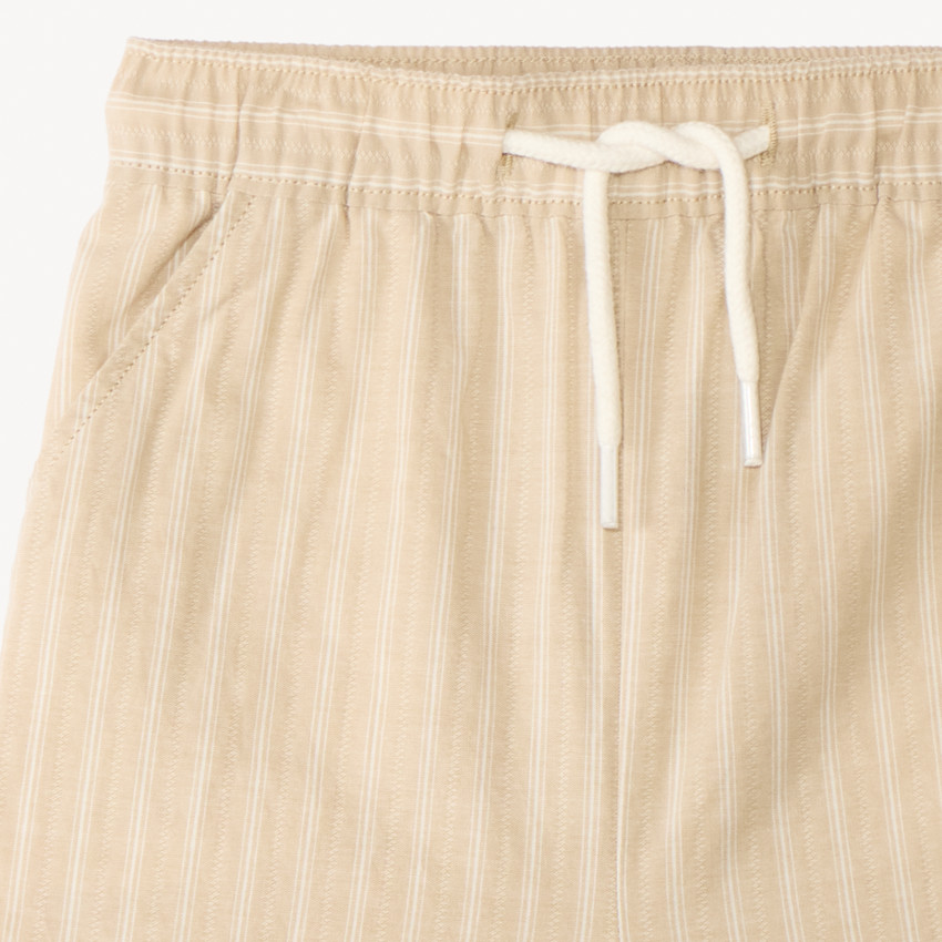 Bermuda van gestreepte stof voor jongens 