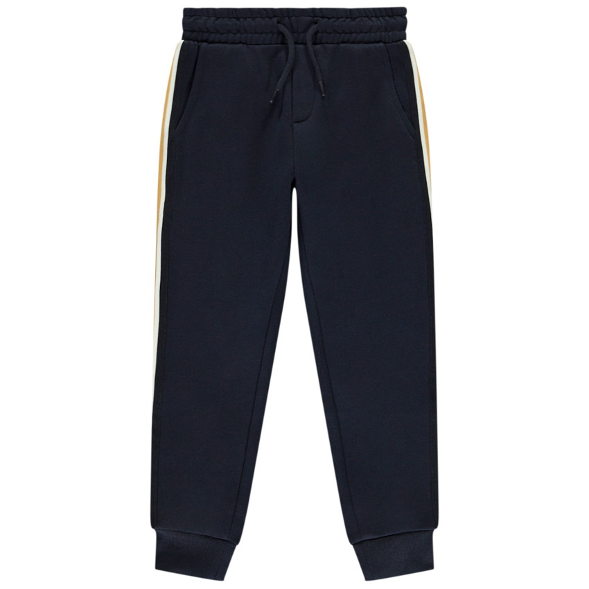Jogging molleton à bandes pour garçon 