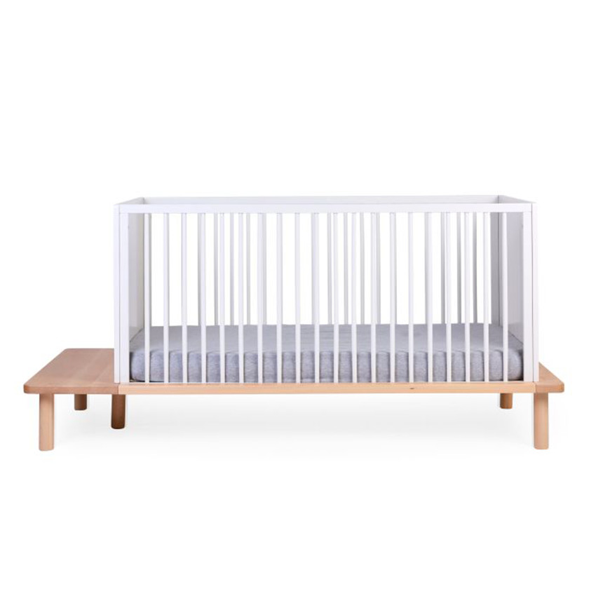 Evobed + Barrière de lit 140X70CM Ecru 