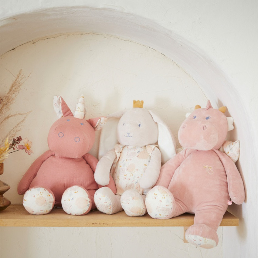 Peluche Pili Lina & Joy en veloudoux - 40 cm 