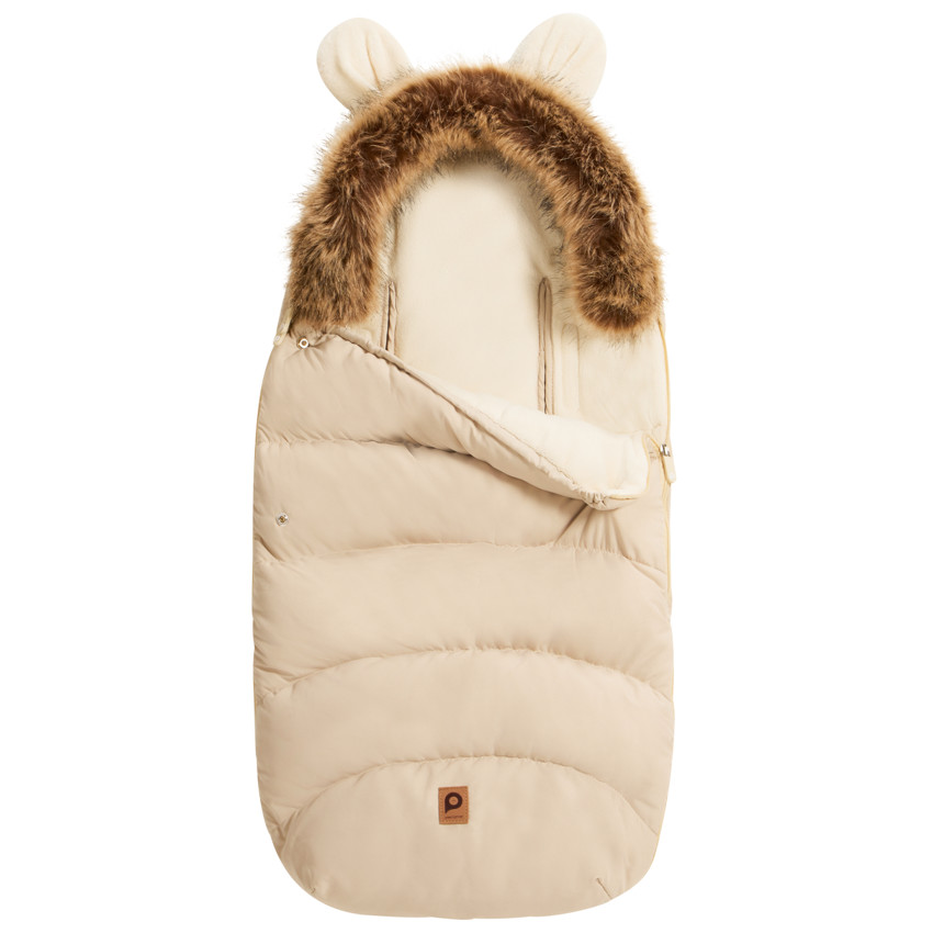 Chancelière universelle chaude doublée sherpa Nours beige 