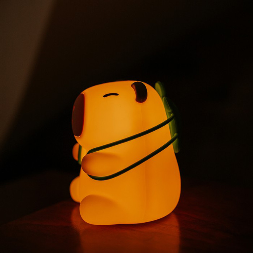Veilleuse LED Capybara Touriste 