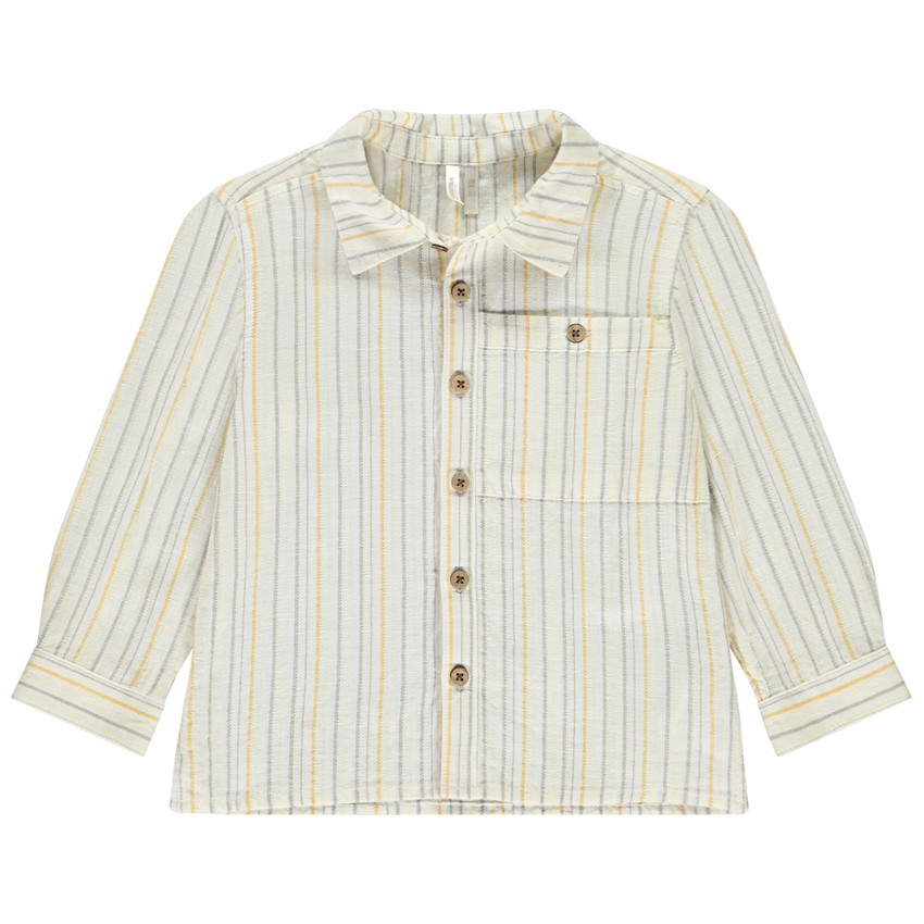 Chemise manches longues rayée pour bébé garçon 