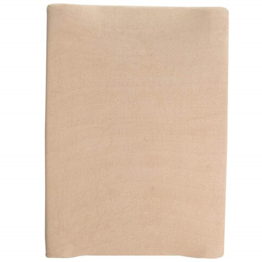 Lot de 2 housses pour matelas à langer - Sable/Caramel - 50x70 cm 
