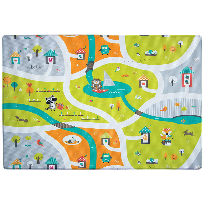 Tapis d'éveil réversible Mülti-Miles 100x140cm 