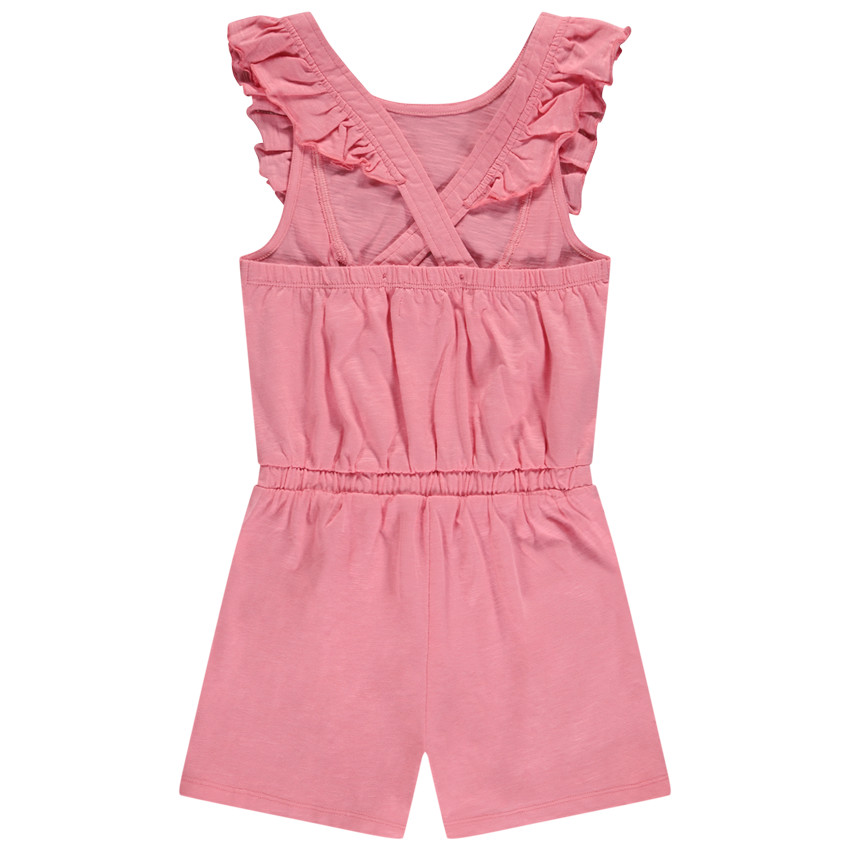 Uni jumpsuit met verstelbare bretellen aan de achterkant voor meisjes 