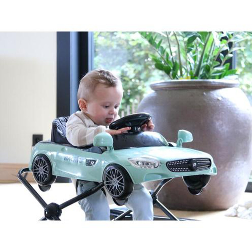 Trotteur voiture 3 en 1 poppy green 