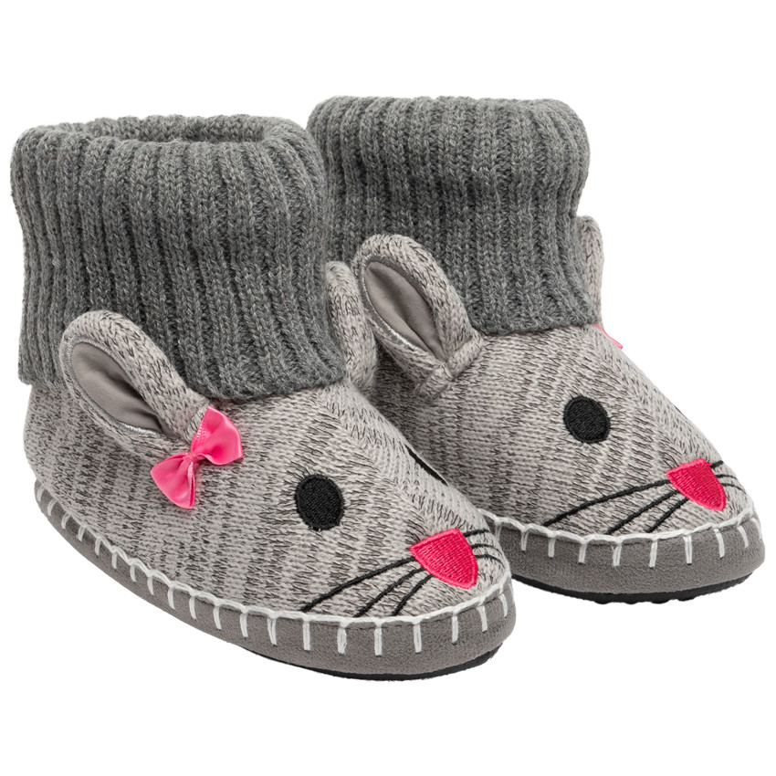 Pantoffels met muizen voor meisjes 