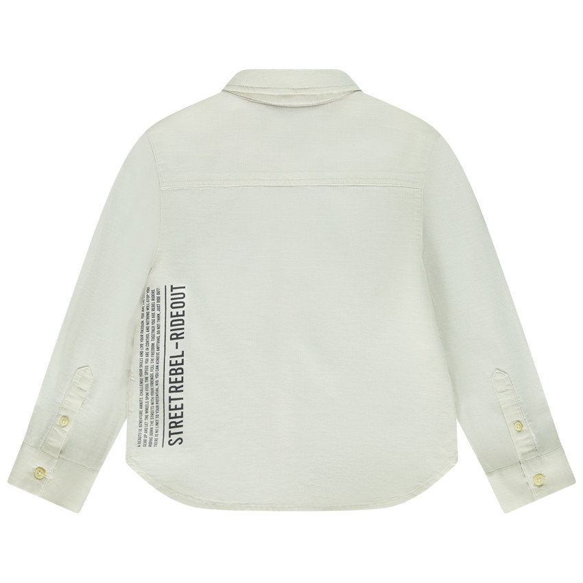 Chemise manches longues en coton print Rebel Rider pour garçon 