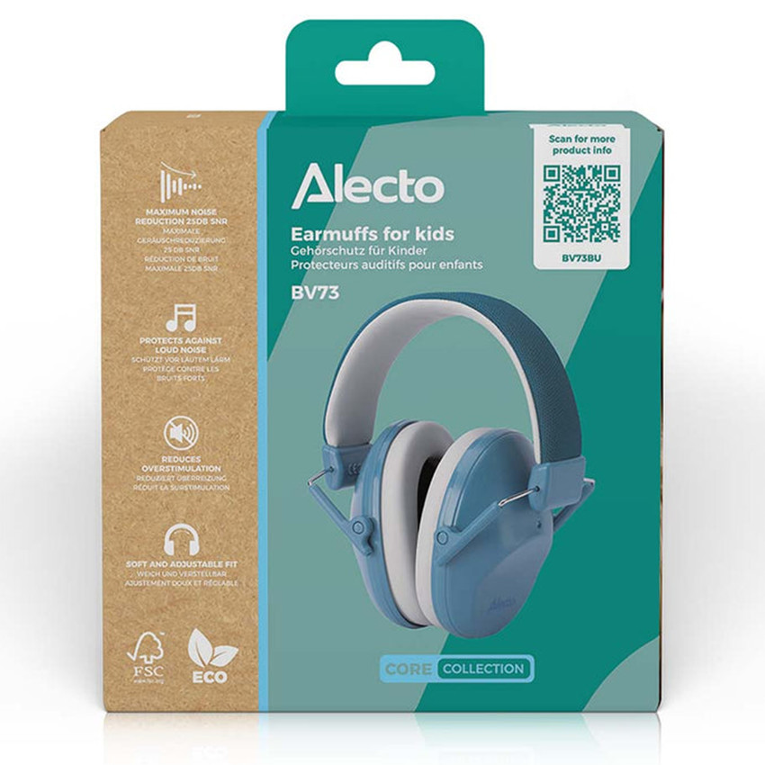 Protection auditive BV73BW pour enfant Bleu 