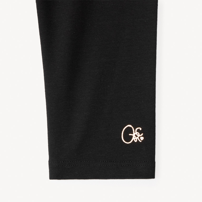 Set van 2 korte leggings met logo-print voor meisjes 