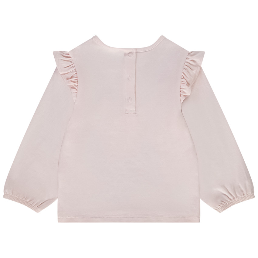 T-shirt lange mouwen in jersey print Marie Disney voor baby meisje 