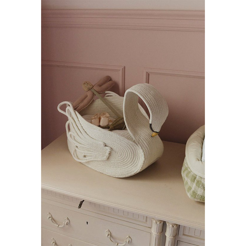 Mand 55x25x29cm Swan 