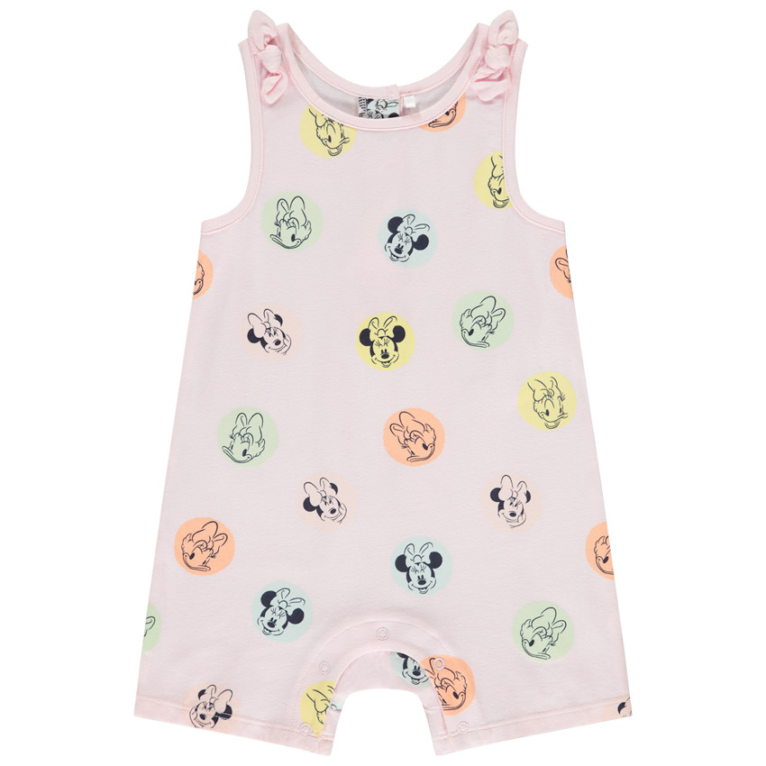 Korte jumpsuit met Minnie Disney-print voor meisjes 