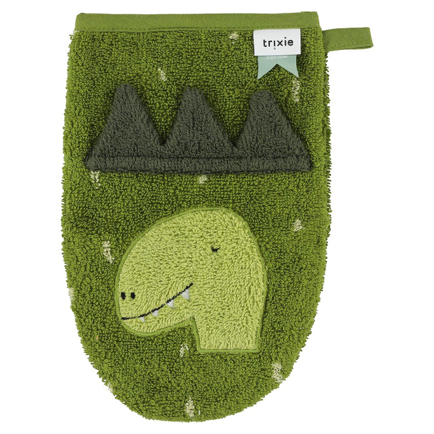 Gants de toilette 2pcs Mr Shark & Mr Dino 