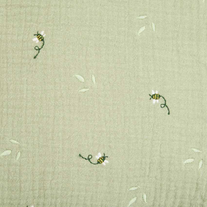 Lot de 5 protèges barreaux modulables Promenade Bucolique vert 