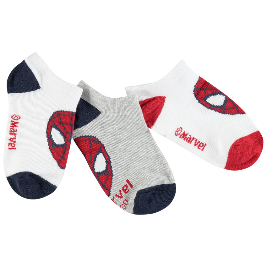 Set van 3 paar korte sokken met Marvel Spider-Man 